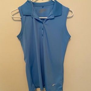 nike sleeveless golf polo